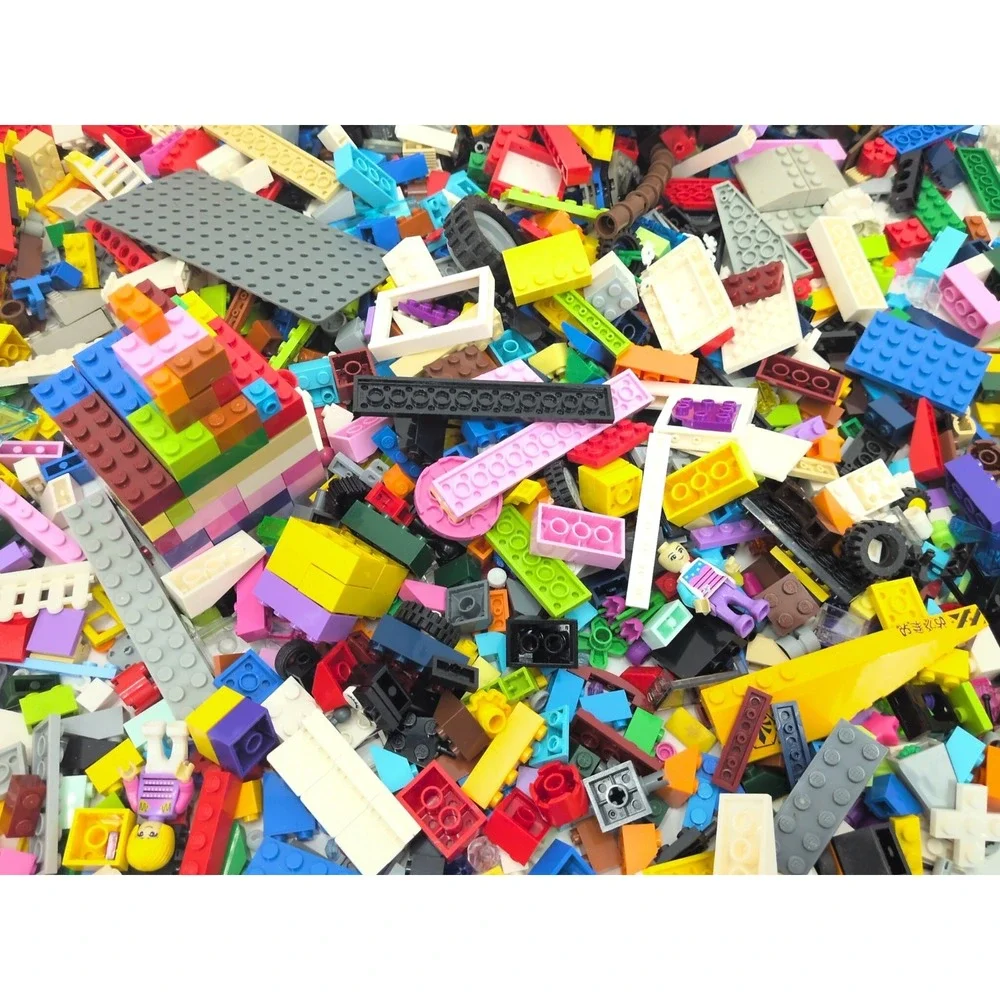 6 Pounds Lego Bricks Loose Friends Minifigs Pieces From several Kits